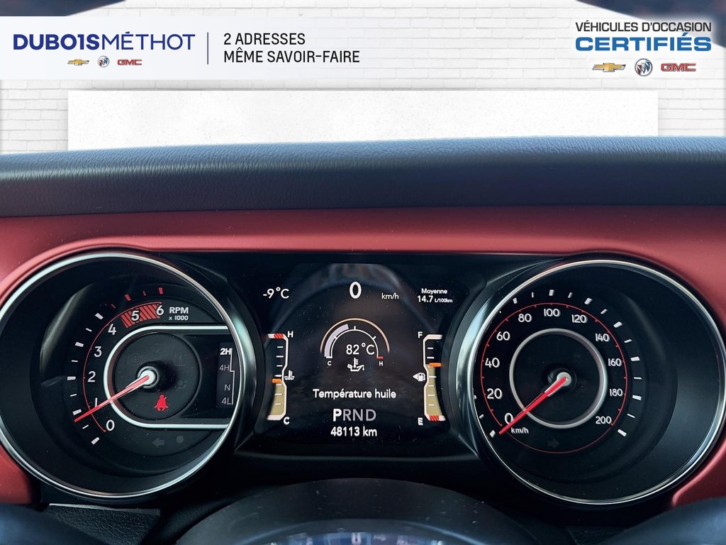 Jeep Wrangler UNLIMITED RUBICON V6 3.0L DIESEL 4X4 TOIT RIGIDE ! 2022 à Victoriaville, Québec - 29 - w1024h768px