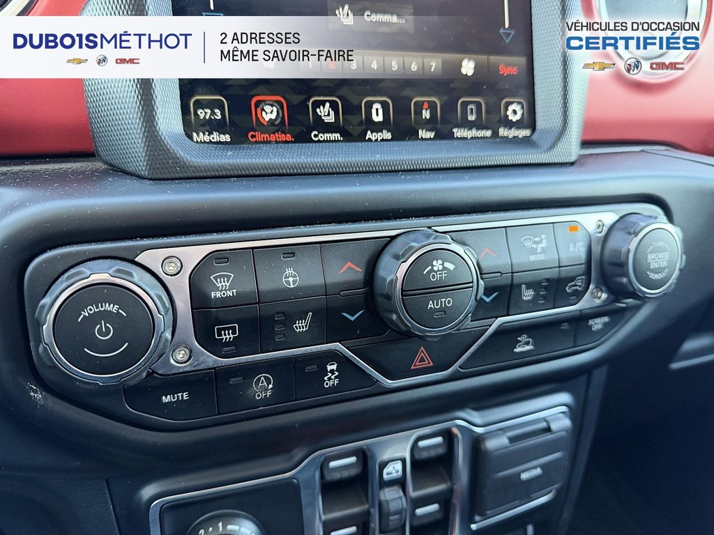 Jeep Wrangler UNLIMITED RUBICON V6 3.0L DIESEL 4X4 TOIT RIGIDE ! 2022 à Victoriaville, Québec - 22 - w1024h768px