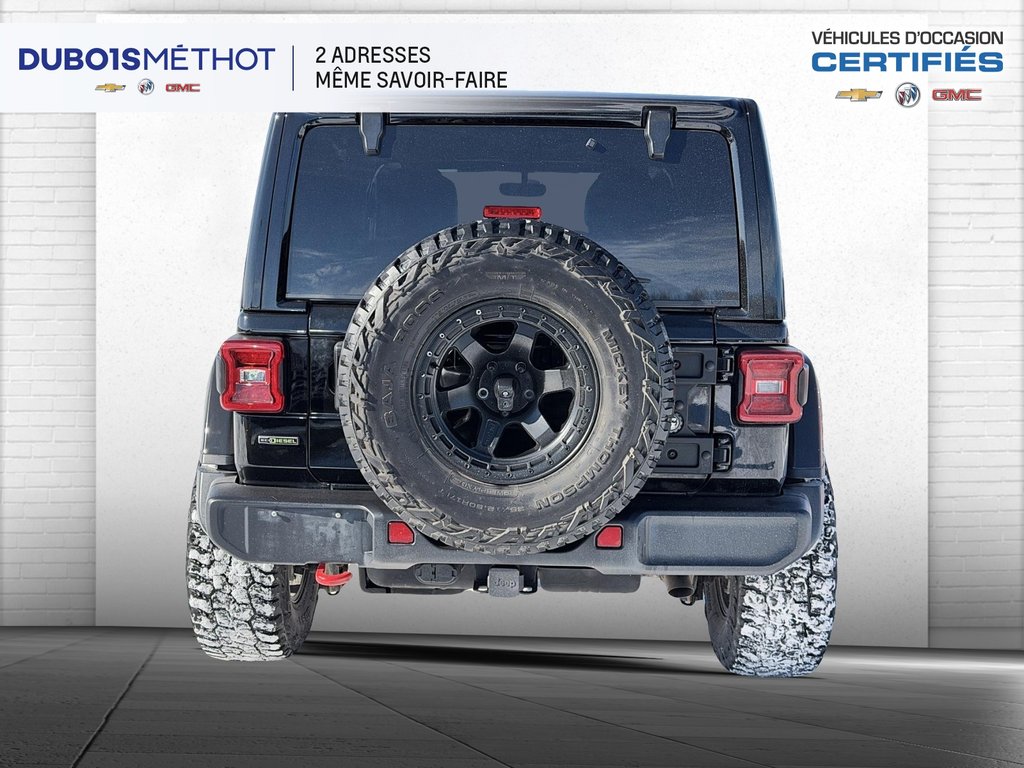 Jeep Wrangler UNLIMITED RUBICON V6 3.0L DIESEL 4X4 TOIT RIGIDE ! 2022 à Victoriaville, Québec - 7 - w1024h768px