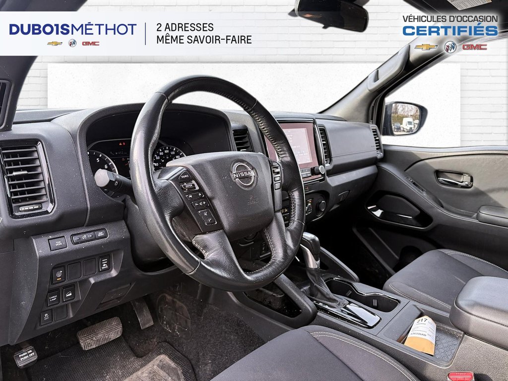 Nissan Frontier SV MIDNIGHT, 4X4, CREW, SIEGES + VOLANT CHAUFFANT 2023 à Victoriaville, Québec - 10 - w1024h768px