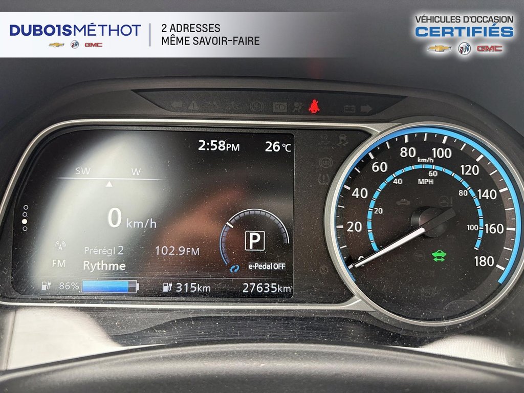 Nissan LEAF SV PLUS, HATCHBACK, VOITURE 100% ELECTRIQUE !!! 2024 à Victoriaville, Québec - 18 - w1024h768px