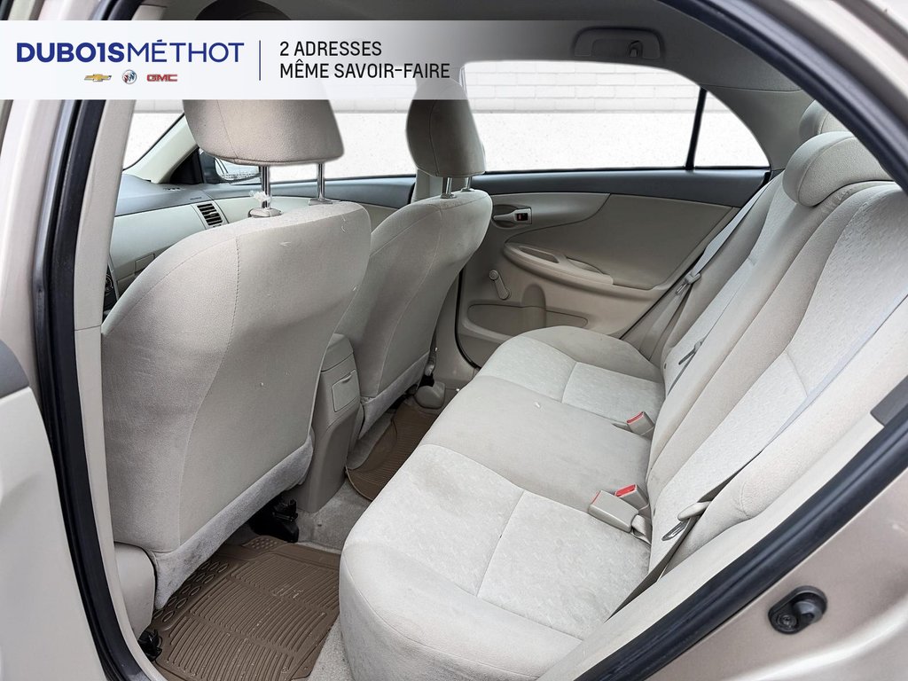 Toyota Corolla AUTOMATIQUE, 1.8L BERLINE, VOITURE ABORDABLE !!! 2010 à Plessisville, Québec - 6 - w1024h768px