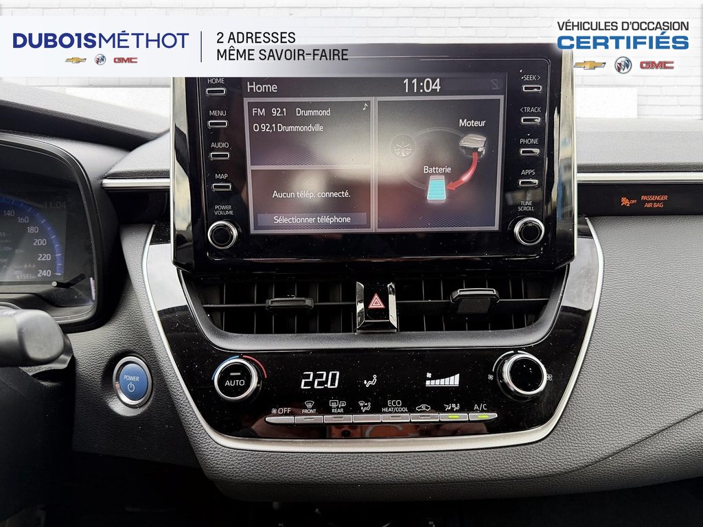 2021 Toyota Corolla HYBRID, AUTOMATIQUE, BERLINE, A/C !!! in Plessisville, Quebec - 22 - w1024h768px