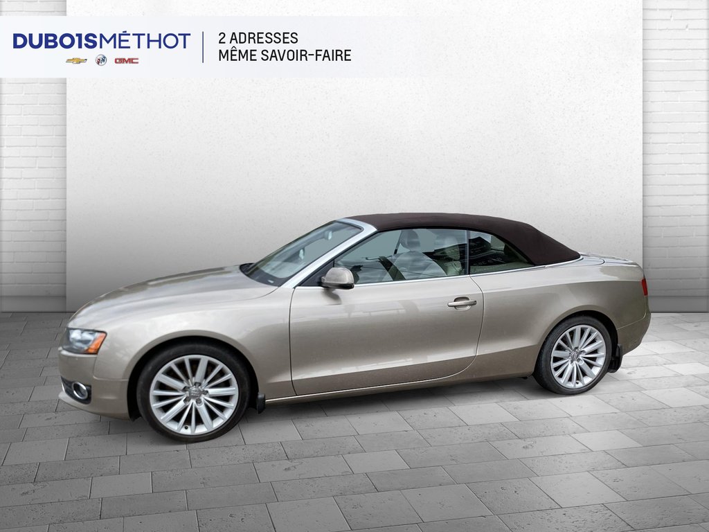 Audi A5 2.0LPREMIUM PLUS, CONVERTIBLE, CUIR !!! 2011 à Plessisville, Québec - 2 - w1024h768px