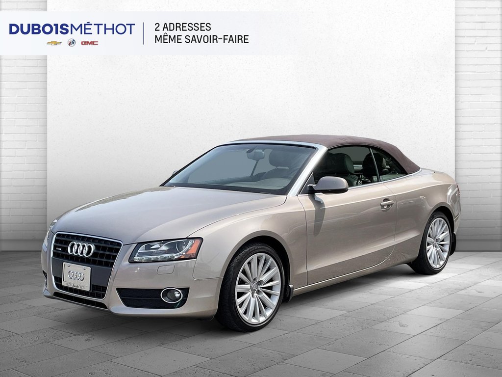 Audi A5 2.0LPREMIUM PLUS, CONVERTIBLE, CUIR !!! 2011 à Victoriaville, Québec - 11 - w1024h768px
