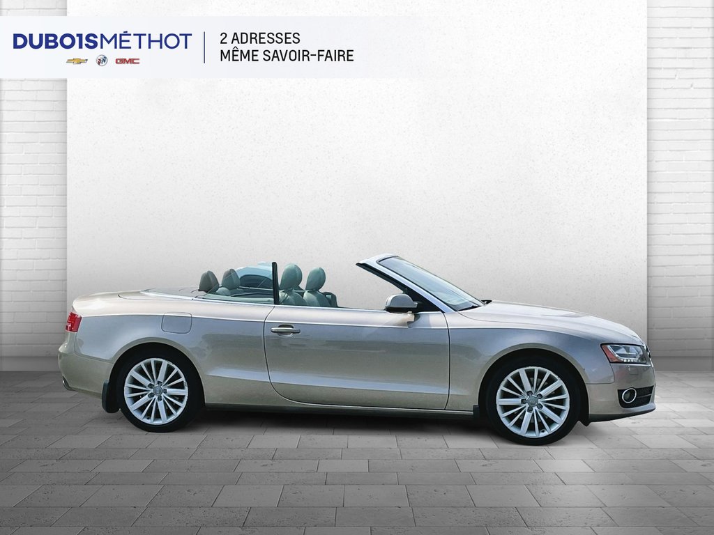 Audi A5 2.0LPREMIUM PLUS, CONVERTIBLE, CUIR !!! 2011 à Victoriaville, Québec - 8 - w1024h768px