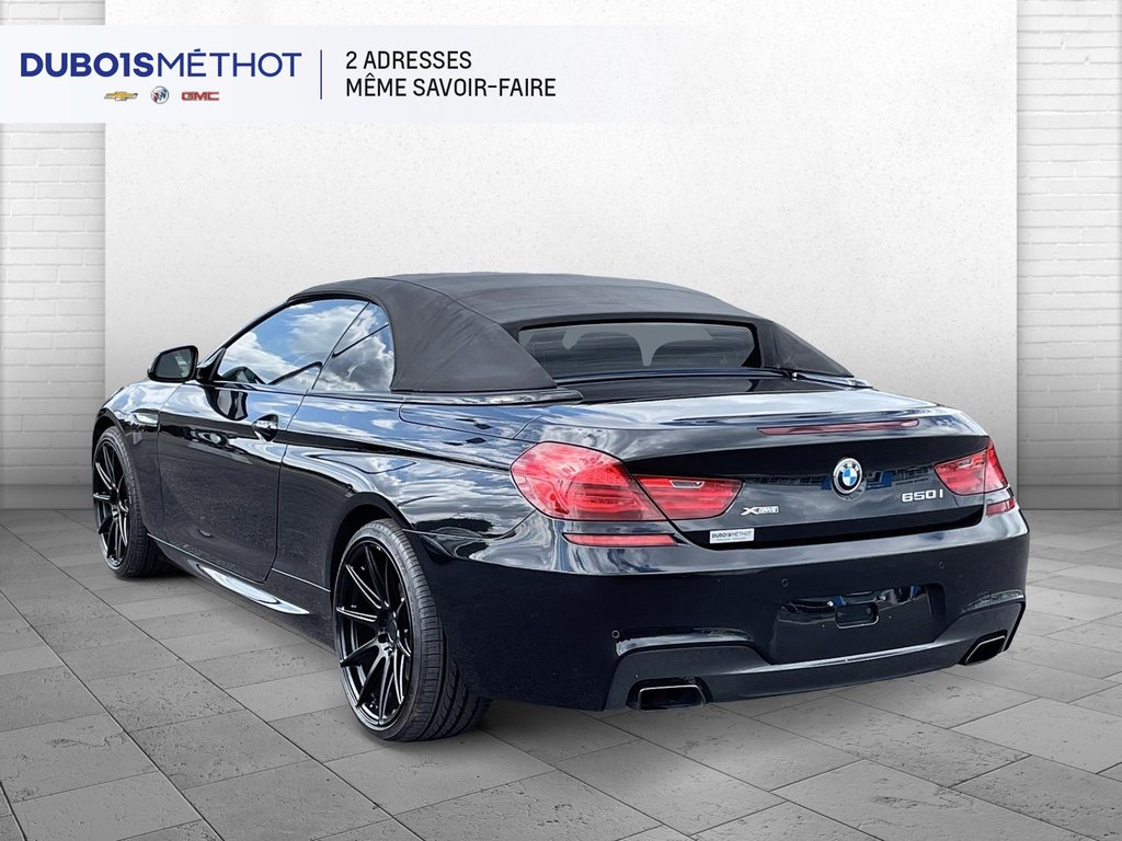 BMW 6 Series 650i xDrive, M CONVERTIBLE, AUTOMATIQUE, 2016 à Plessisville, Québec - 12 - w1024h768px