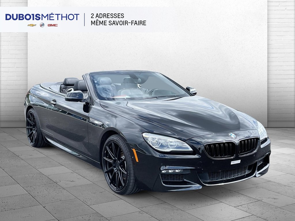 BMW 6 Series 650i xDrive, M CONVERTIBLE, AUTOMATIQUE, 2016 à Plessisville, Québec - 9 - w1024h768px