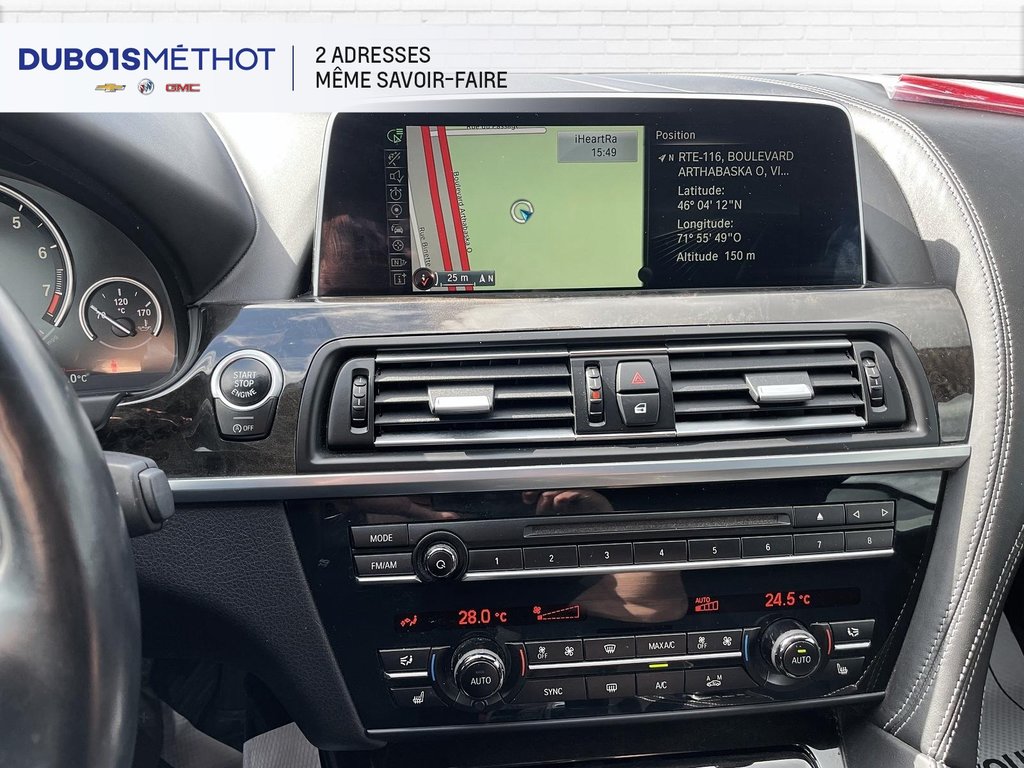 BMW 6 Series 650i xDrive, M CONVERTIBLE, AUTOMATIQUE, 2016 à Plessisville, Québec - 32 - w1024h768px