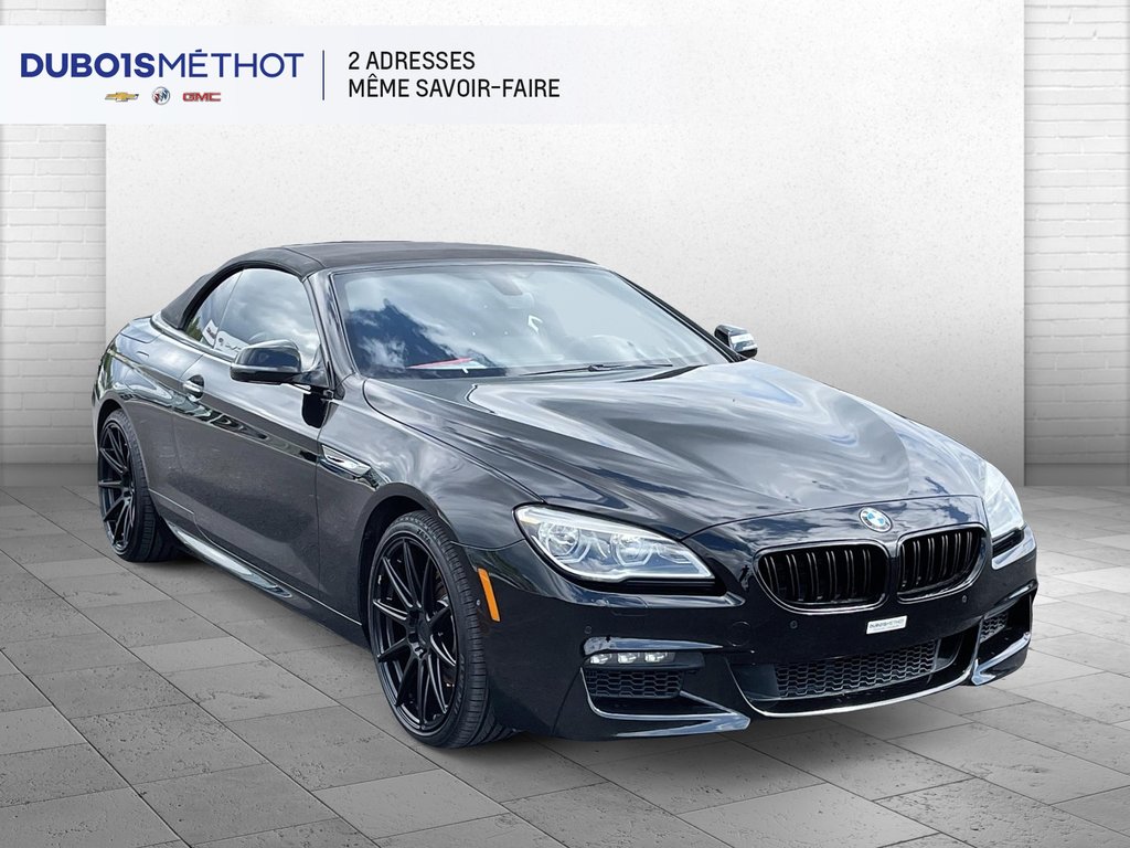 BMW 6 Series 650i xDrive, M CONVERTIBLE, AUTOMATIQUE, 2016 à Plessisville, Québec - 16 - w1024h768px