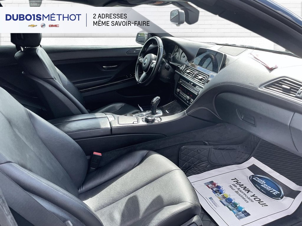 BMW 6 Series 650i xDrive, M CONVERTIBLE, AUTOMATIQUE, 2016 à Plessisville, Québec - 19 - w1024h768px