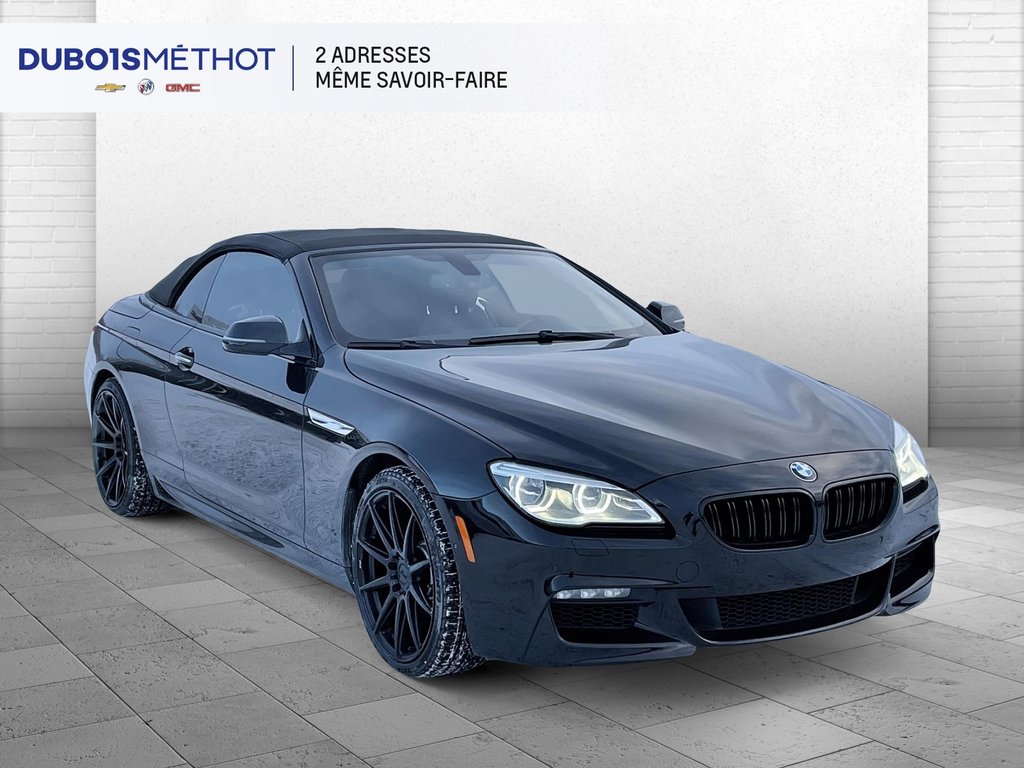 2016 BMW 6 Series 650i xDrive, M CONVERTIBLE, AUTOMATIQUE, in Plessisville, Quebec - 9 - w1024h768px