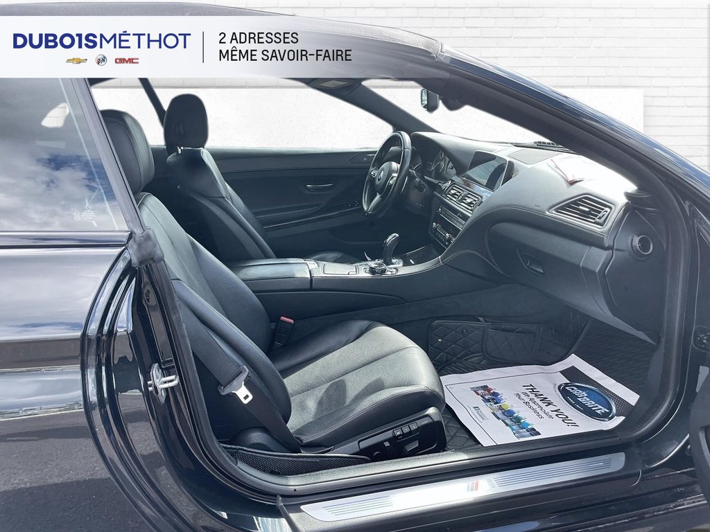 BMW 6 Series 650i xDrive, M CONVERTIBLE, AUTOMATIQUE, 2016 à Plessisville, Québec - 18 - w1024h768px