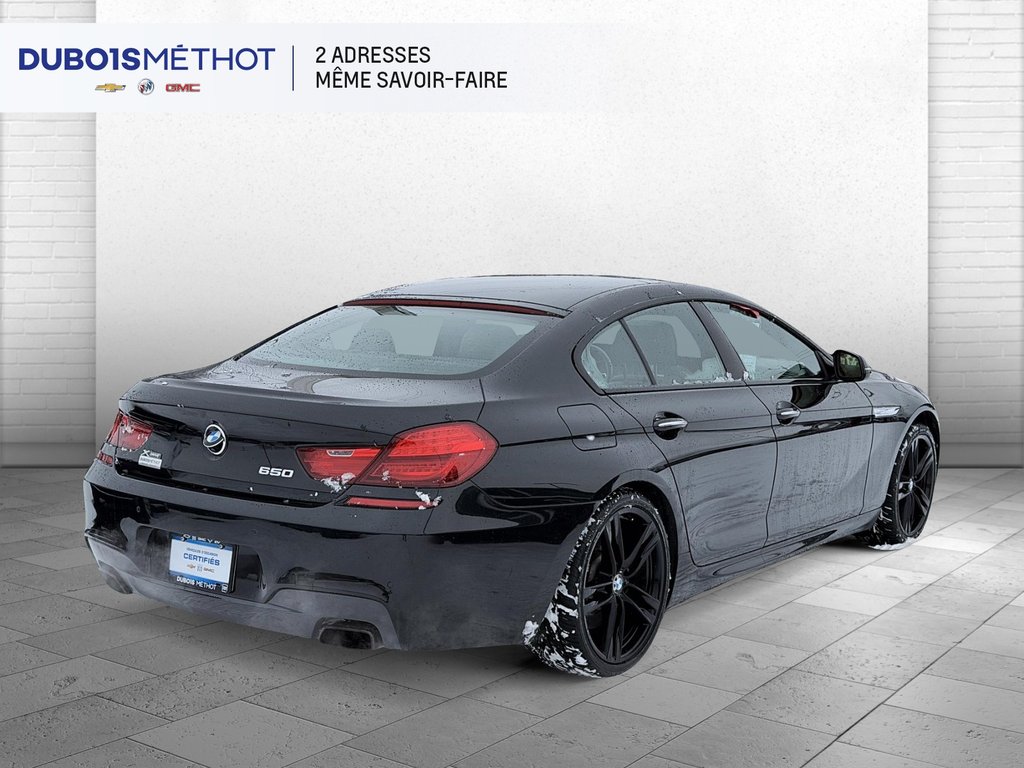 BMW 6 Series 650 GRAN COUPE, XDRIVE, V8 4.4L AUTOMATIQUE !!! 2016 à Victoriaville, Québec - 7 - w1024h768px