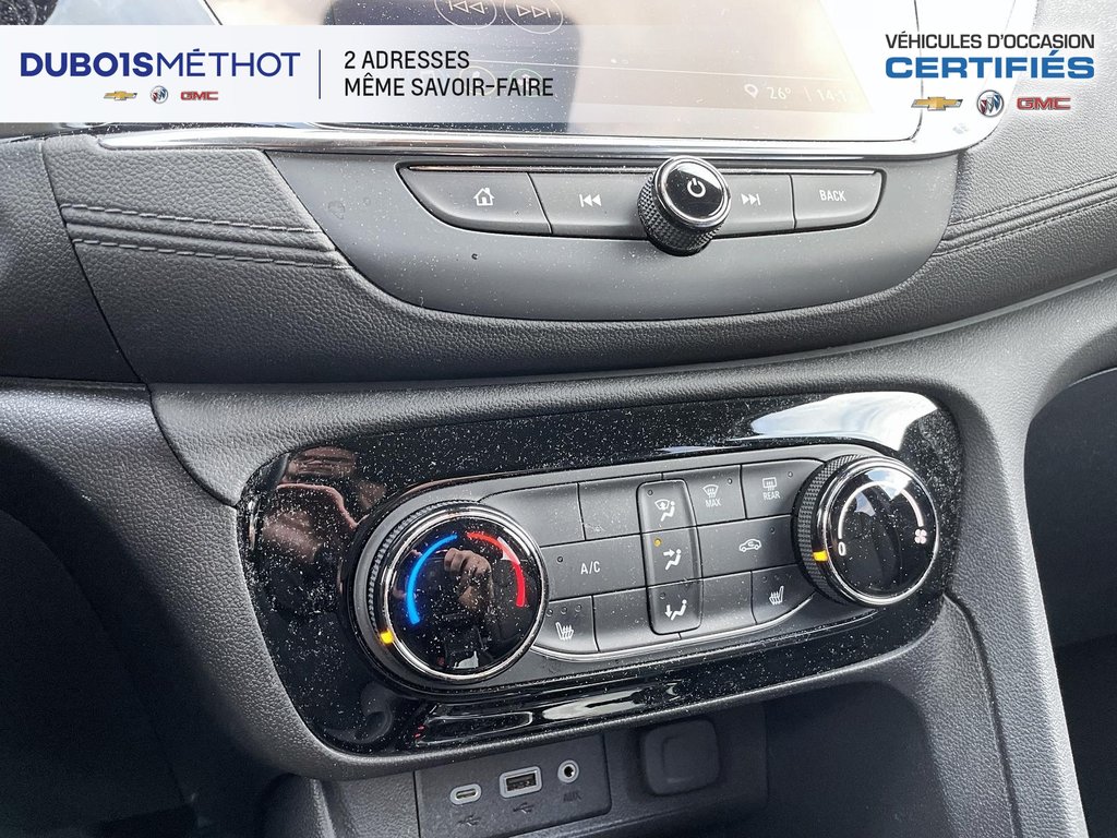Buick Encore GX PREFERRED 1.2L TURBO AUTOMATIQUE SIEGES CHAUFFANTS 2023 à Victoriaville, Québec - 18 - w1024h768px