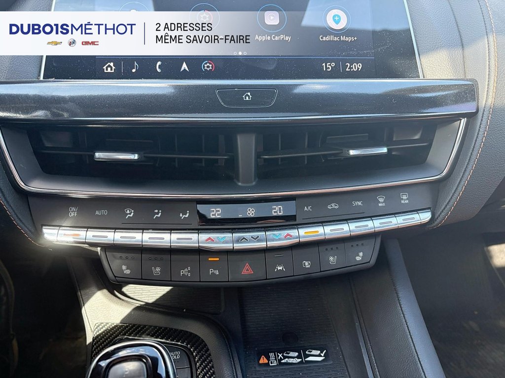 Cadillac CT5 MOTEUR V6 3.6L TWIN TURBO, AWD, SUPER CRUISE !!! 2023 à Victoriaville, Québec - 28 - w1024h768px