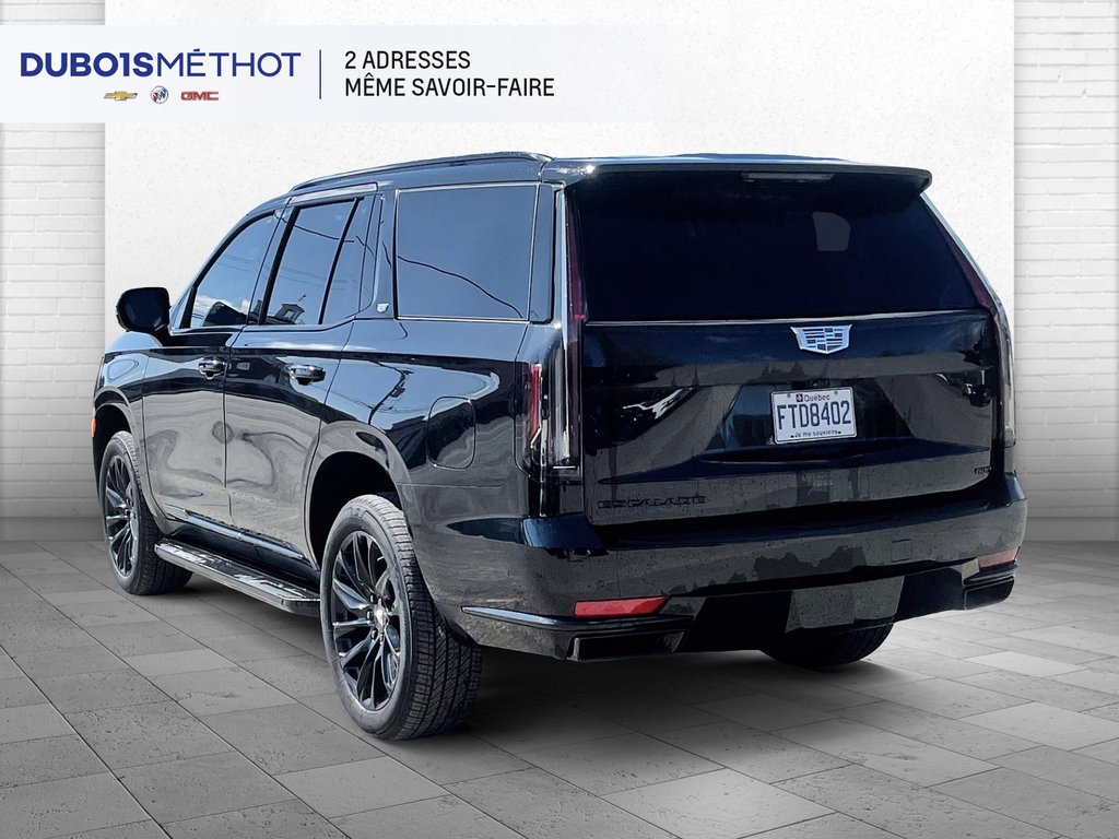 2023  Escalade 4WD SPORT, ONYX PACKAGE, V8 6.2L, in Victoriaville, Quebec - 3 - w1024h768px