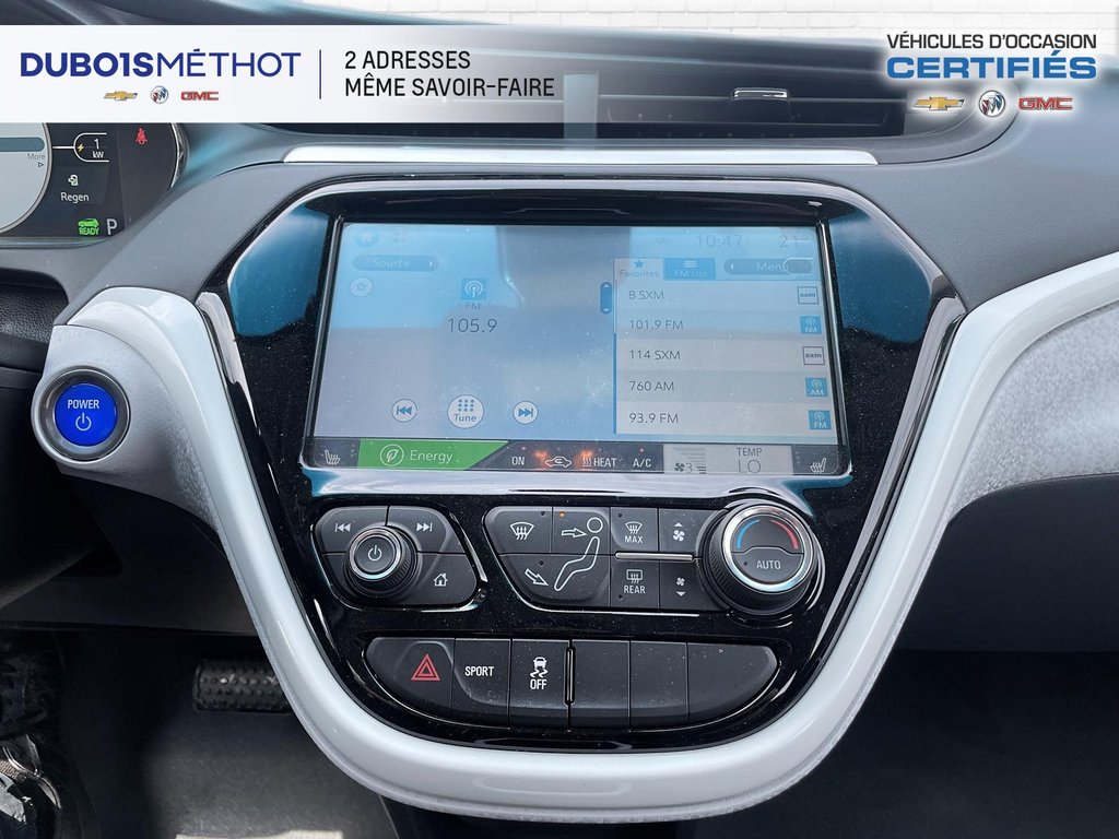 Chevrolet Bolt EV PREMIER, CUIR, 100% ELECTRIQUE 2019 à Victoriaville, Québec - 18 - w1024h768px