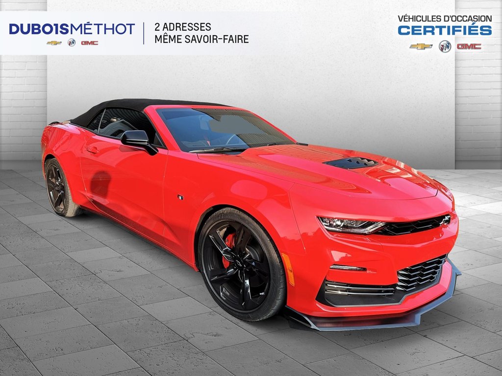 2023  Camaro V8 6.2L, 1SS CONVERTIBLE, 20 PO !!! in Victoriaville, Quebec - 2 - w1024h768px