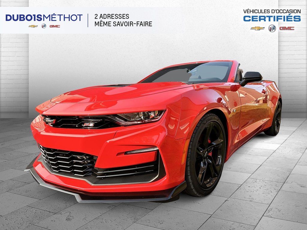 2023  Camaro V8 6.2L, 1SS CONVERTIBLE, 20 PO !!! in Plessisville, Quebec - 1 - w1024h768px