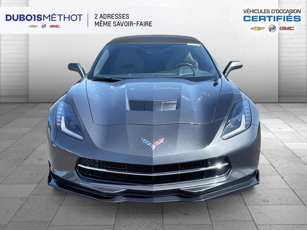 Chevrolet Corvette Z51 2LT, CONVERTIBLE, V8 6.2L, MANUEL  CUIR !!! 2017 à Victoriaville, Québec - 15 - w1024h768px