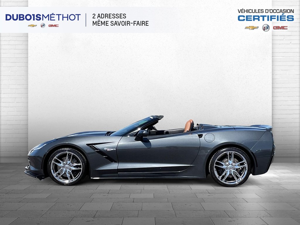 Chevrolet Corvette Z51 2LT, CONVERTIBLE, V8 6.2L, MANUEL  CUIR !!! 2017 à Victoriaville, Québec - 4 - w1024h768px