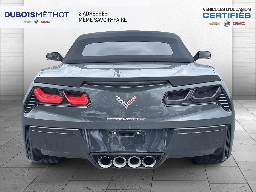2017 Chevrolet Corvette Z51 2LT, CONVERTIBLE, V8 6.2L, MANUEL  CUIR !!! in Plessisville, Quebec - 12 - w1024h768px