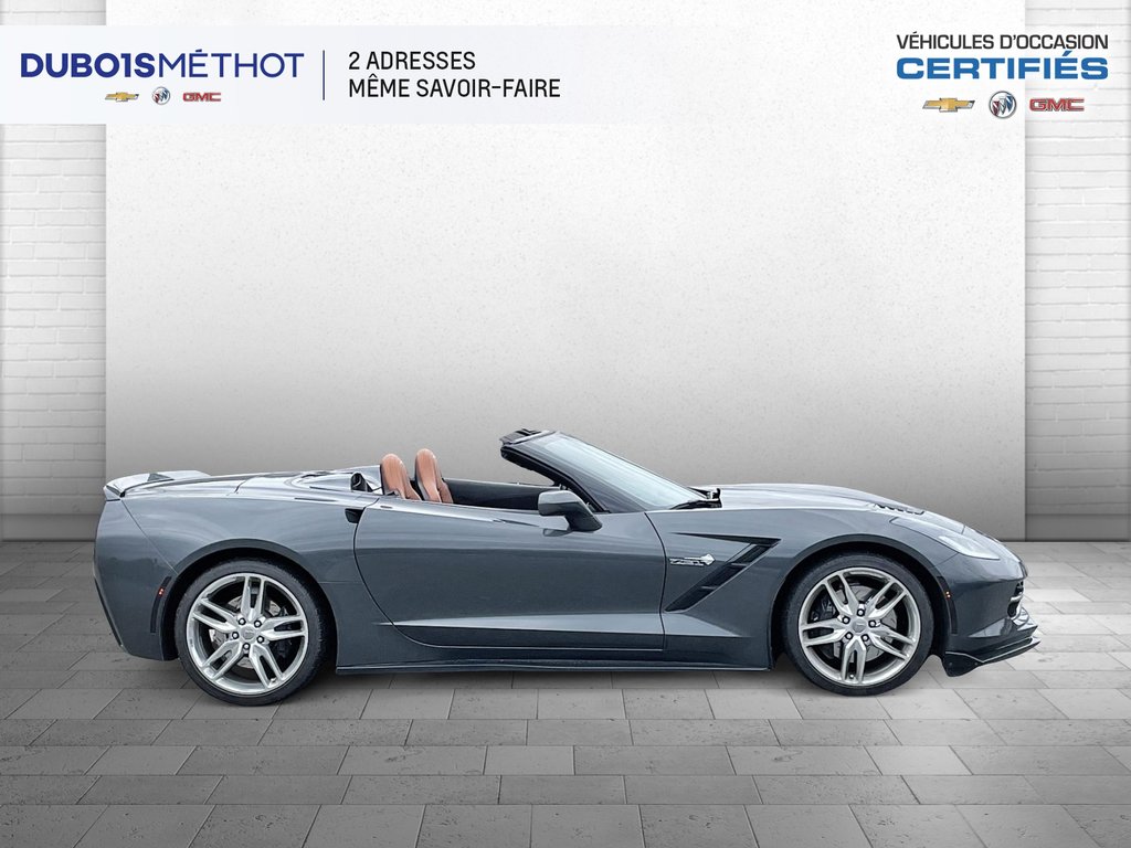 2017 Chevrolet Corvette Z51 2LT, CONVERTIBLE, V8 6.2L, MANUEL  CUIR !!! in Plessisville, Quebec - 8 - w1024h768px
