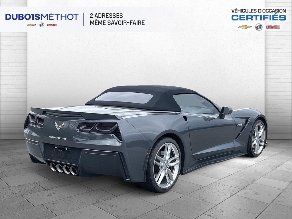 2017 Chevrolet Corvette Z51 2LT, CONVERTIBLE, V8 6.2L, MANUEL  CUIR !!! in Plessisville, Quebec - 13 - w1024h768px