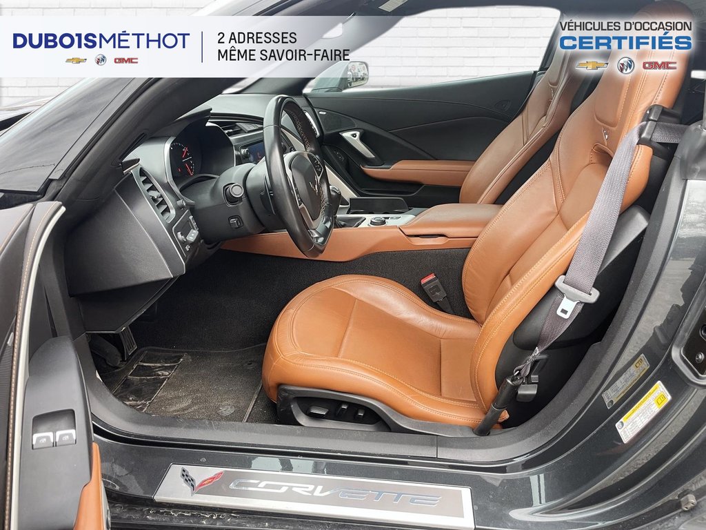2017 Chevrolet Corvette Z51 2LT, CONVERTIBLE, V8 6.2L, MANUEL  CUIR !!! in Plessisville, Quebec - 19 - w1024h768px
