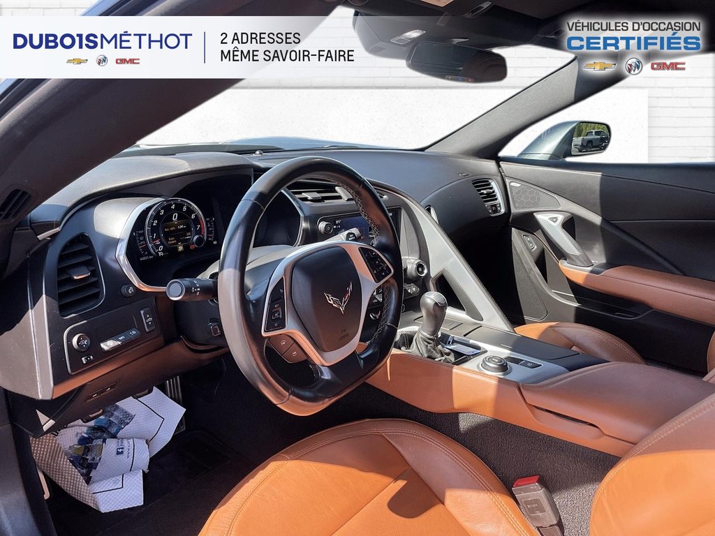 Chevrolet Corvette Z51 2LT, CONVERTIBLE, V8 6.2L, MANUEL  CUIR !!! 2017 à Victoriaville, Québec - 22 - w1024h768px