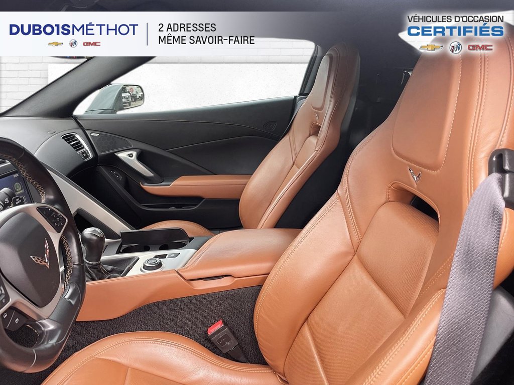 2017 Chevrolet Corvette Z51 2LT, CONVERTIBLE, V8 6.2L, MANUEL  CUIR !!! in Plessisville, Quebec - 21 - w1024h768px