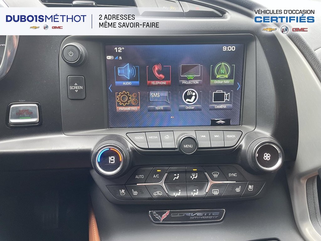 2017 Chevrolet Corvette Z51 2LT, CONVERTIBLE, V8 6.2L, MANUEL  CUIR !!! in Plessisville, Quebec - 28 - w1024h768px