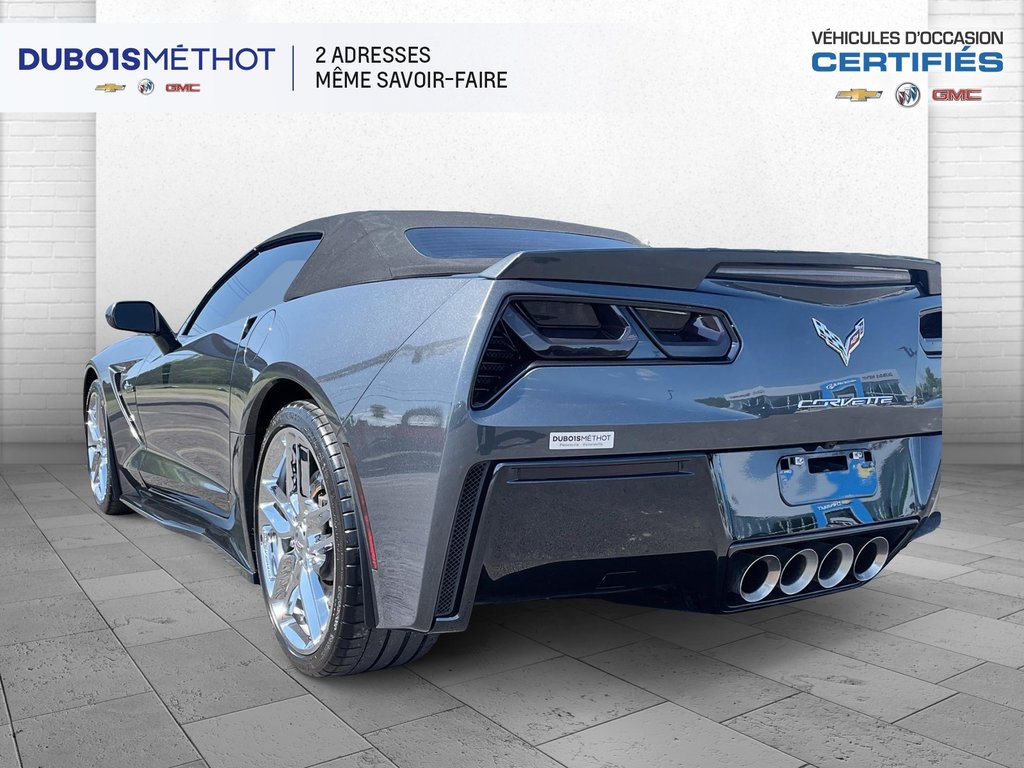 Chevrolet Corvette Z51 2LT, CONVERTIBLE, V8 6.2L, MANUEL  CUIR !!! 2017 à Victoriaville, Québec - 18 - w1024h768px