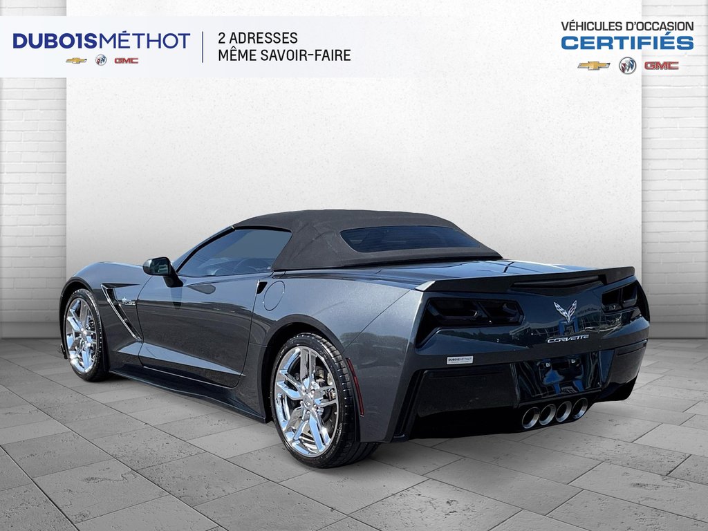 Chevrolet Corvette Z51 2LT, CONVERTIBLE, V8 6.2L, MANUEL  CUIR !!! 2017 à Victoriaville, Québec - 11 - w1024h768px