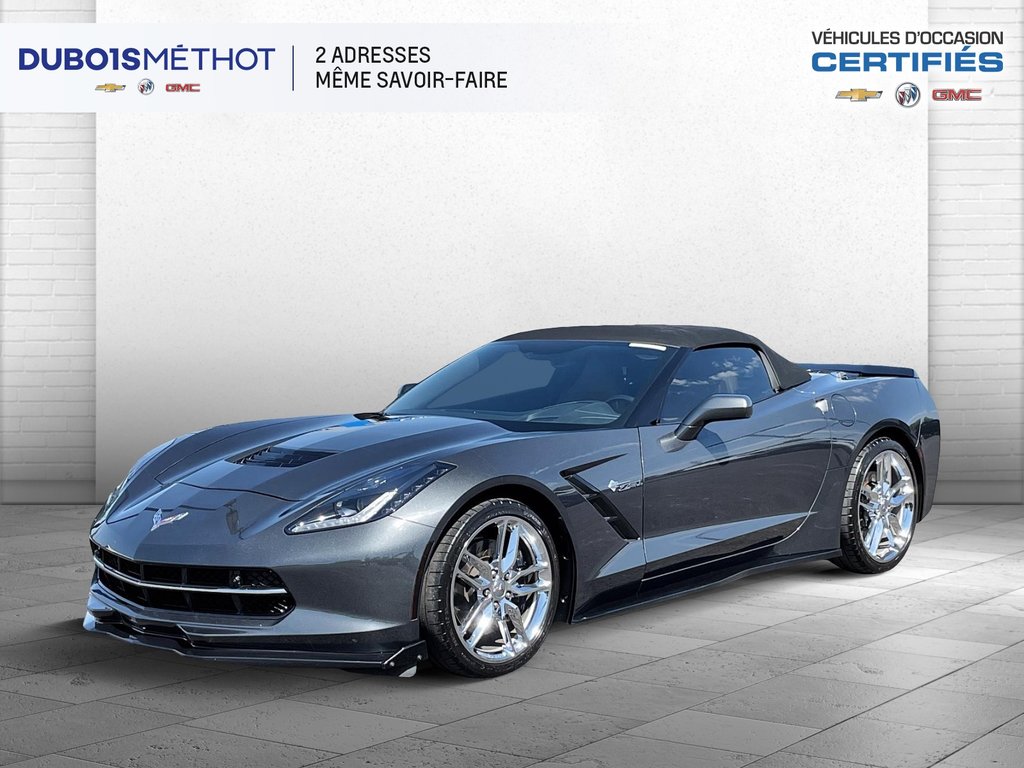 Chevrolet Corvette Z51 2LT, CONVERTIBLE, V8 6.2L, MANUEL  CUIR !!! 2017 à Victoriaville, Québec - 10 - w1024h768px