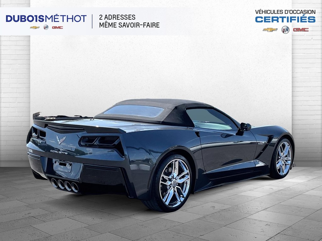 Chevrolet Corvette Z51 2LT, CONVERTIBLE, V8 6.2L, MANUEL  CUIR !!! 2017 à Victoriaville, Québec - 13 - w1024h768px