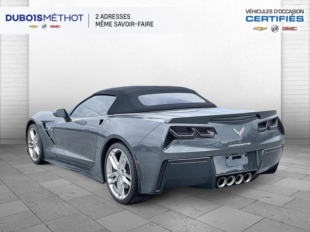 2017 Chevrolet Corvette Z51 2LT, CONVERTIBLE, V8 6.2L, MANUEL  CUIR !!! in Plessisville, Quebec - 11 - w1024h768px