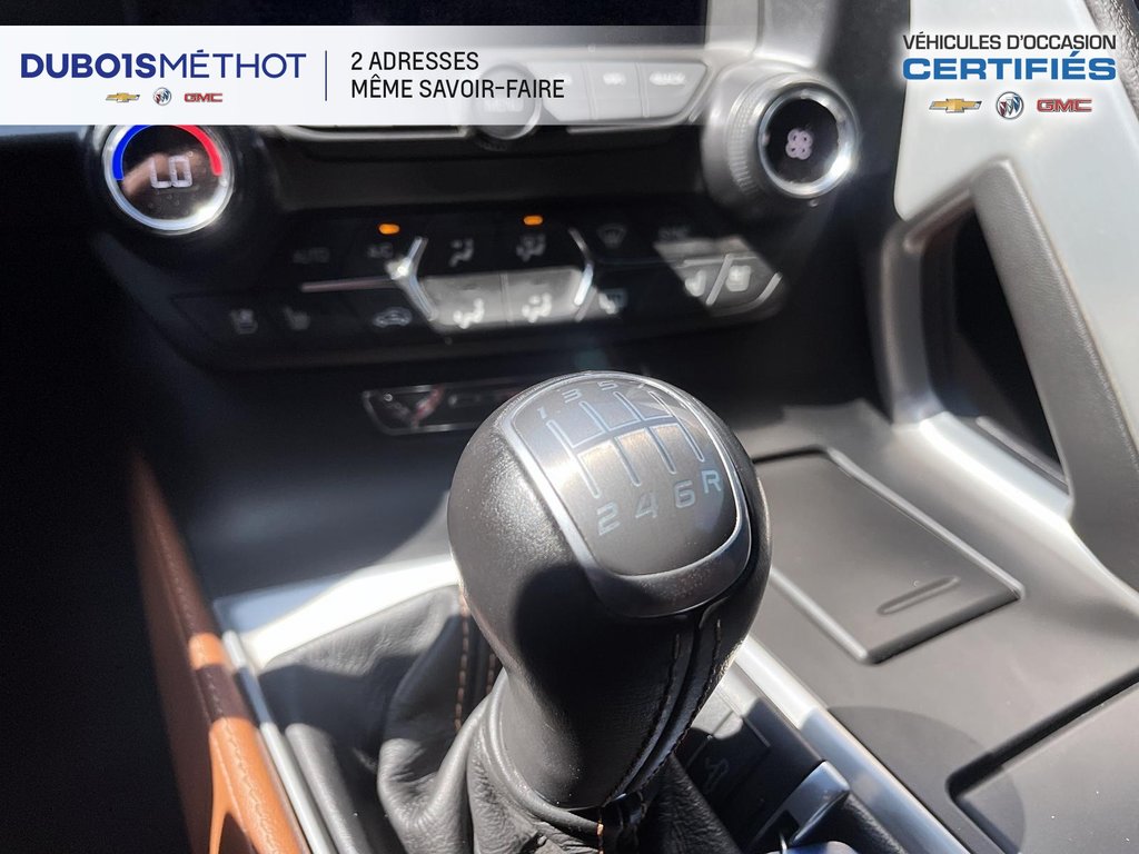 Chevrolet Corvette Z51 2LT, CONVERTIBLE, V8 6.2L, MANUEL  CUIR !!! 2017 à Victoriaville, Québec - 28 - w1024h768px
