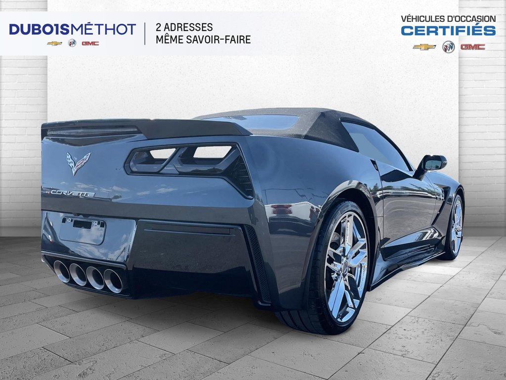 Chevrolet Corvette Z51 2LT, CONVERTIBLE, V8 6.2L, MANUEL  CUIR !!! 2017 à Victoriaville, Québec - 17 - w1024h768px