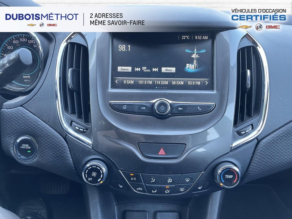 Chevrolet Cruze LT AUTOMATIQUE 1.4L TURBO HATCHBACK AUTOMATIQUE 2018 à Plessisville, Québec - 16 - w1024h768px