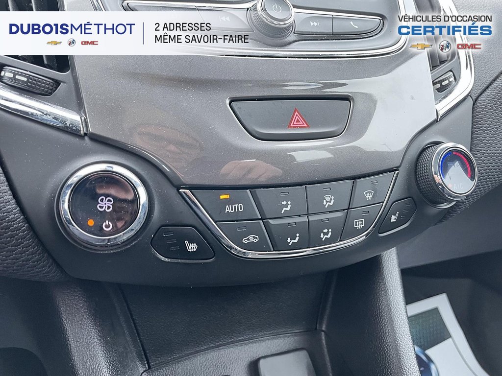 Chevrolet Cruze LT, AUTOMATIQUE, AIR CLIMATISEE, SIEGES CHAUFFANTS 2019 à Victoriaville, Québec - 20 - w1024h768px