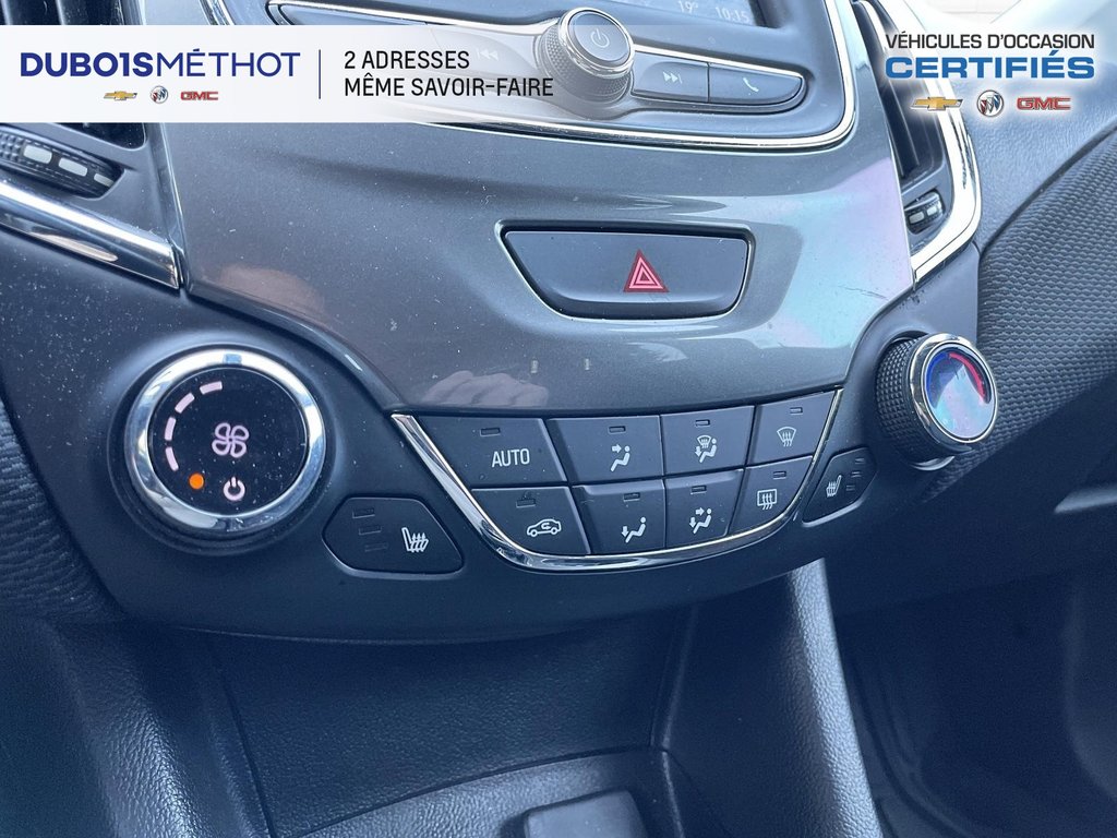 Chevrolet Cruze LT, AUTOMATIQUE, SIEGES CHAUFFANTS 2019 à Victoriaville, Québec - 19 - w1024h768px