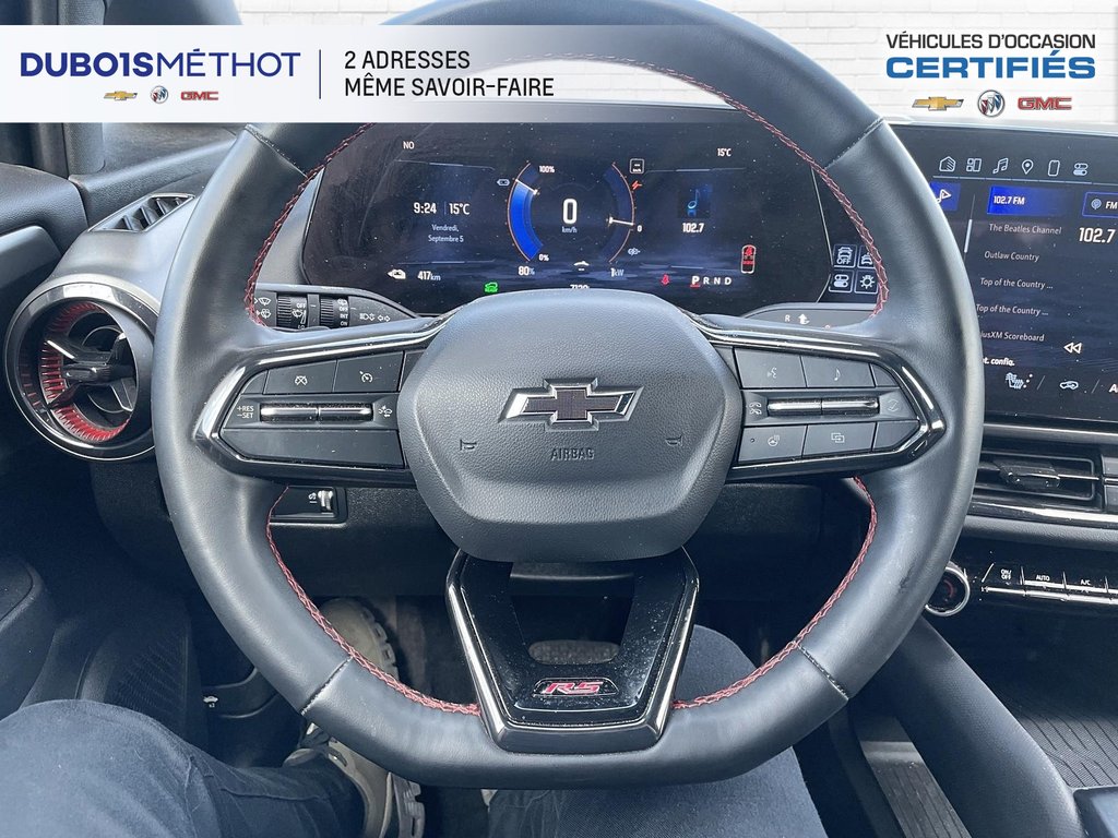 2024 Chevrolet Equinox EV RS, AWD, ATTACHE REMORQUE, VOLANT+SIEGE CHAUFFANT in Plessisville, Quebec - 19 - w1024h768px