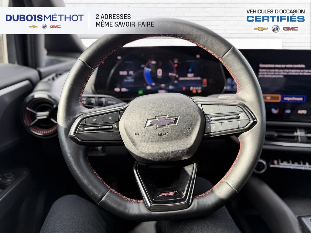 2024 Chevrolet Equinox EV RS, EV 100% ELECTRIQUE, SIEGES VOLANT CHAUFFANTS in Plessisville, Quebec - 21 - w1024h768px