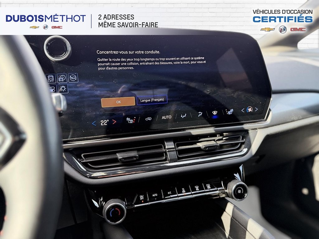 2024 Chevrolet Equinox EV RS, EV 100% ELECTRIQUE, SIEGES VOLANT CHAUFFANTS in Plessisville, Quebec - 19 - w1024h768px