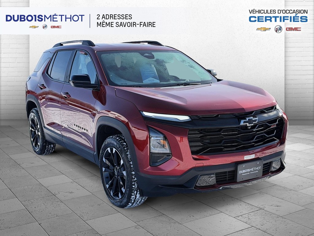 Chevrolet Equinox AWD RS, CUIR, SIEGES VOLANT CHAUFFANTS, 2025 à Victoriaville, Québec - 8 - w1024h768px