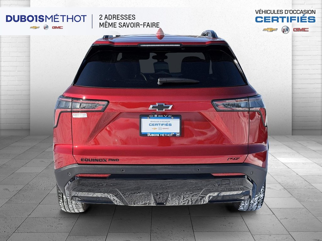 Chevrolet Equinox AWD RS, CUIR, SIEGES VOLANT CHAUFFANTS, 2025 à Victoriaville, Québec - 6 - w1024h768px