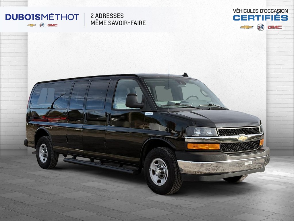 Chevrolet Express Passenger VAN 12 PASSAGERS ALLONGEE V6 4.3L, CHROME PACKAGE 2020 à Victoriaville, Québec - 9 - w1024h768px