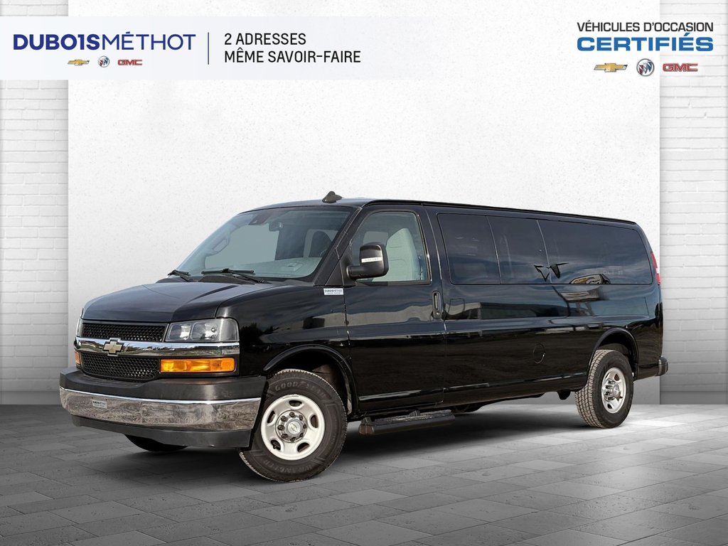 Chevrolet Express Passenger VAN 12 PASSAGERS ALLONGEE V6 4.3L, CHROME PACKAGE 2020 à Victoriaville, Québec - 1 - w1024h768px